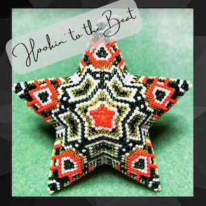 3D Peyote Star - Aztec No. 1 - Digital Download