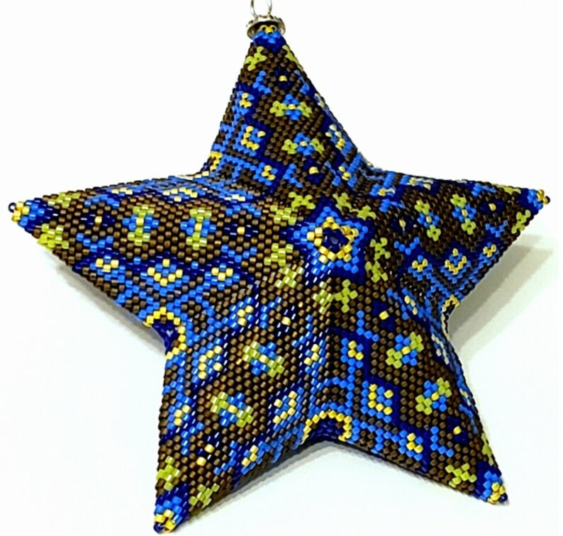5 Mosaics Peyote Star No Digital Download