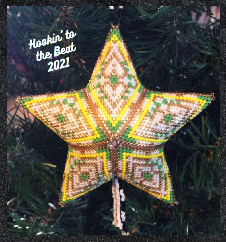 Digital Download 10 Delta Peyote Star No