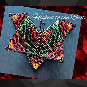 3D Peyote Schmetterling - Leeno 2 - Digital Download