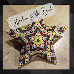 3D Peyote Star - Blossom Blanket 4 - Digital Download