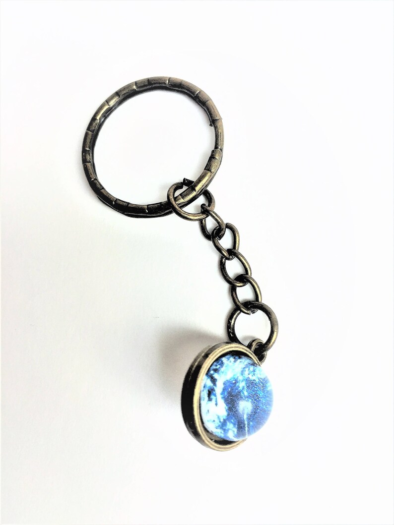 Blue Planet Orbit3D Necklace Perfect Gift Quick Delivery UK Seller
