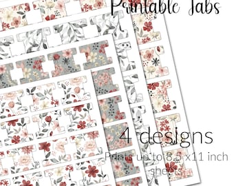 Blank Page and Book Tab Template | Bible Tab | Bible Journaling Tab ...
