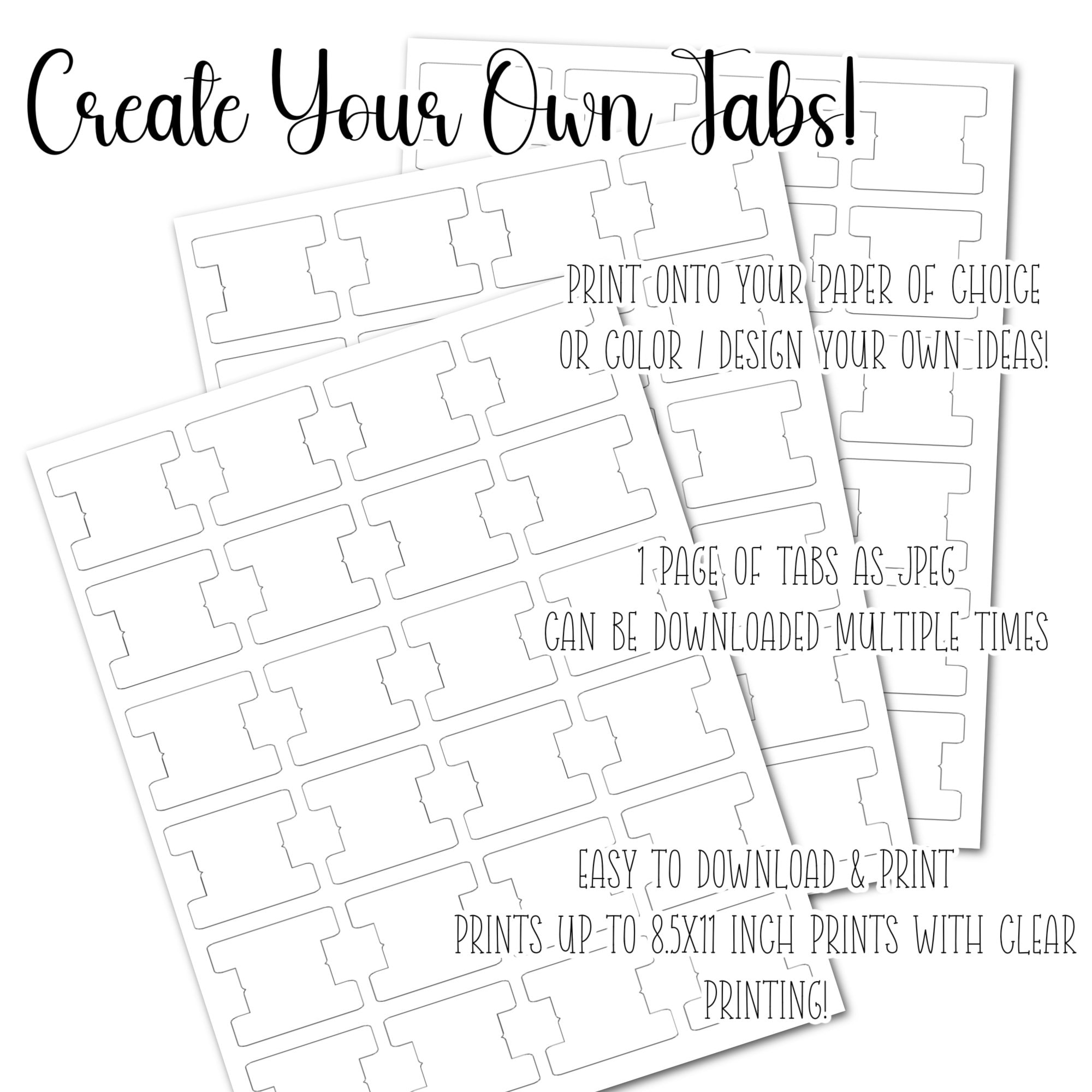 blank-page-and-book-tab-template-bible-tab-bible-journaling-tab-journaling-and-planner-tab-diy-tabs-print-and-cut-etsy for Blank Printable Free Bible Tab Template Blank Page and Book Tab Template | Bible Tab | Bible Journaling Tab | Journaling and Planner Tab | DIY Tabs | Print and Cut - Etsy for Blank Printable Free Bible Tab Template