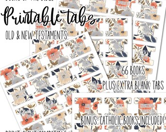 Bible Tabs Printable Bible Tabs Bible Journaling Tabs Bible Journaling ...