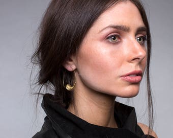 Gold-Plated hoop Earrings