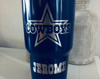 dallas cowboys tumbler yeti