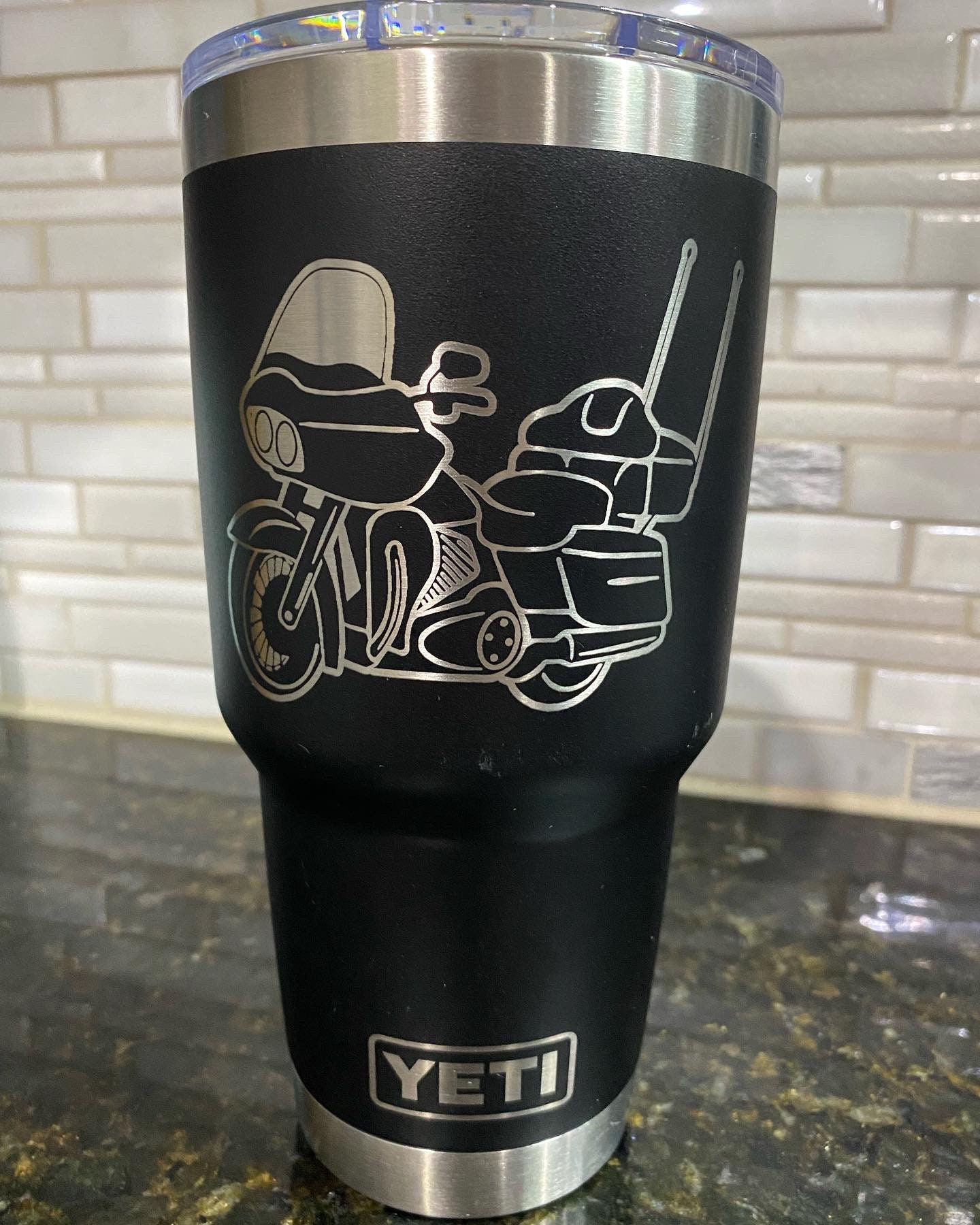 Stainless Steel Harley Yeti Steel Cocktail Shaker 60 Oz Shaker