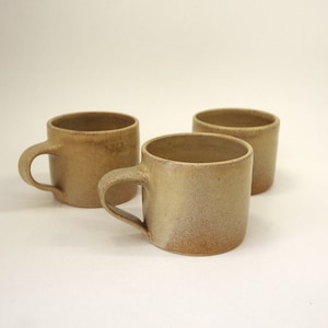 Handmade Matte Cream Ceramic Mug - Stylish Tea & Coffee Cup