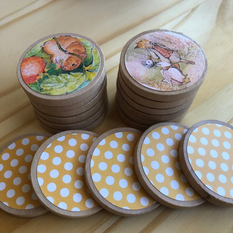 Peter Rabbit Matching Memory Game ~ Classic Beatrix Potter Eco Friendly ...