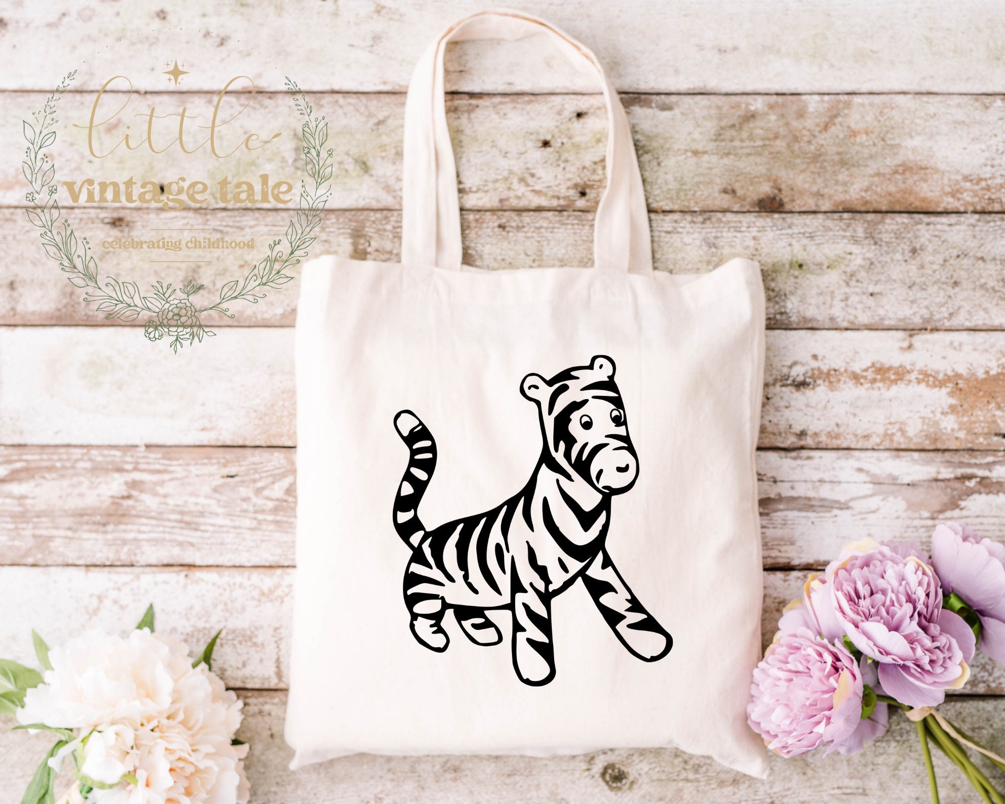 Tigger Tote Bag Library Bag Canvas Reusable Bag Hundred Acre