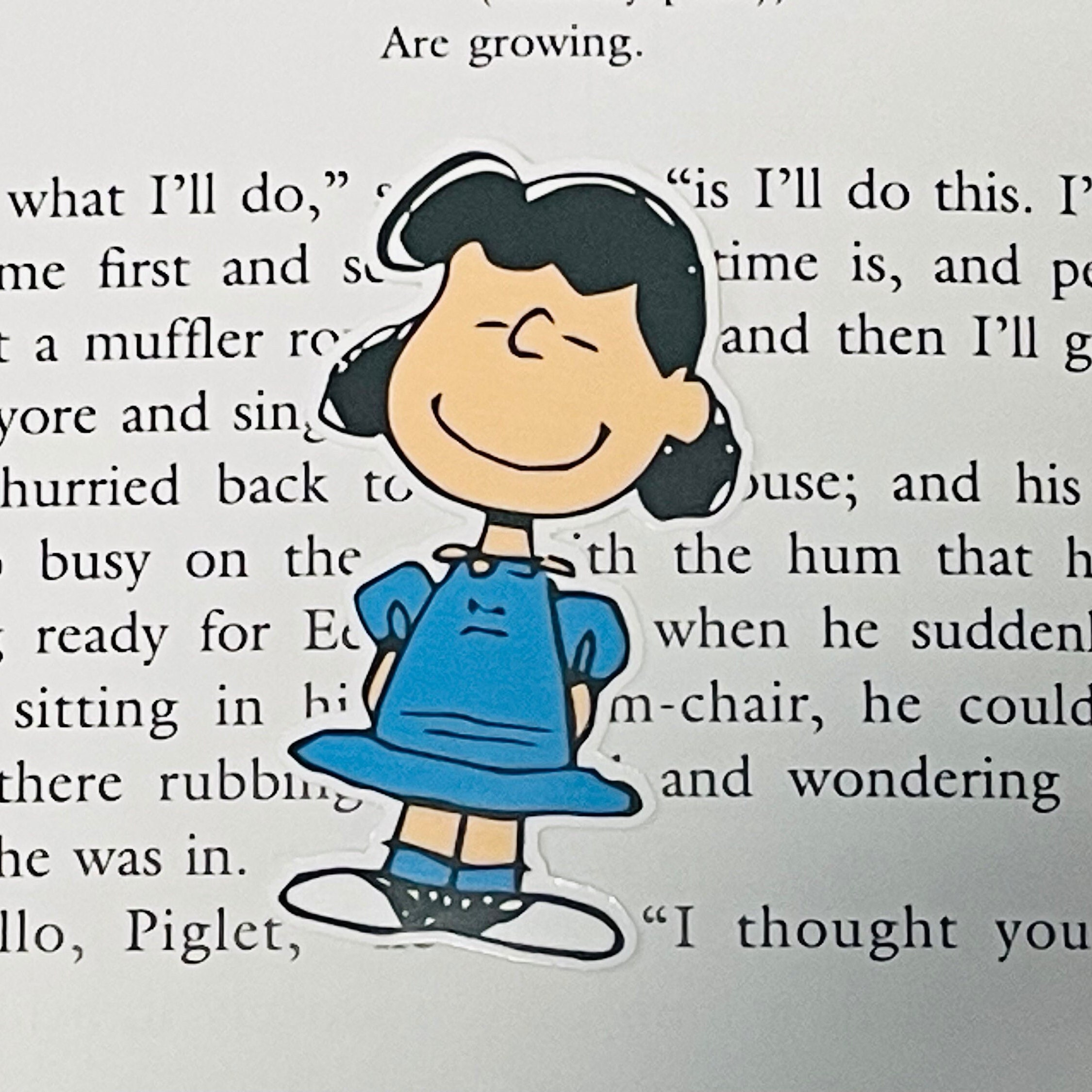 Lucy Van Pelt Sticker - Peanut Gang Sticker - Waterproof
