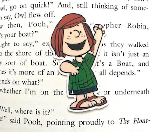 Peppermint Patty Sticker - Peanut gang sticker - waterproof -