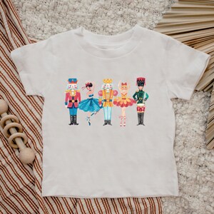 Nutcracker kids shirt - Christmas Tshirt for kids -