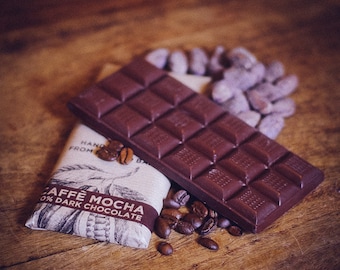 Dairy Free Vegan Dark Coffee Chocolate - Caffe Mocha