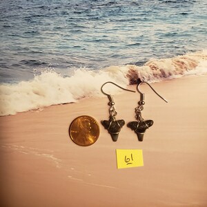 Authentic Shark Tooth Earrings
