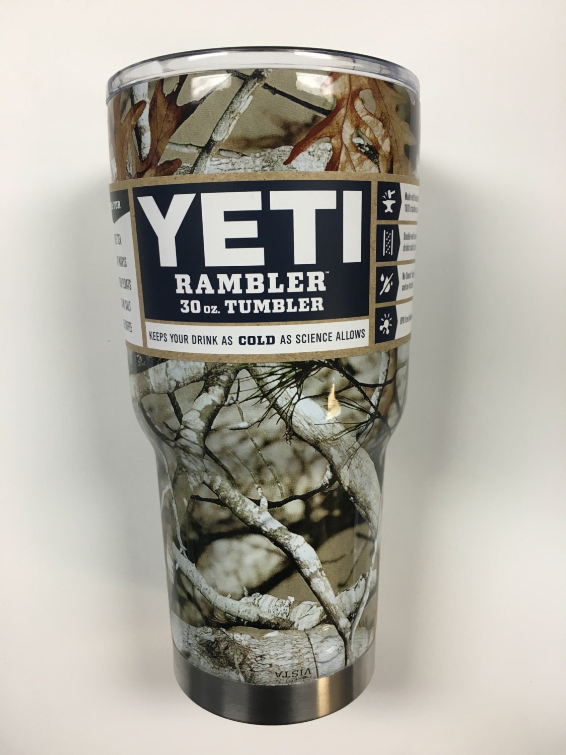 Custom Vista Next Camo Yeti Rambler With Magnaslide Lid Etsy