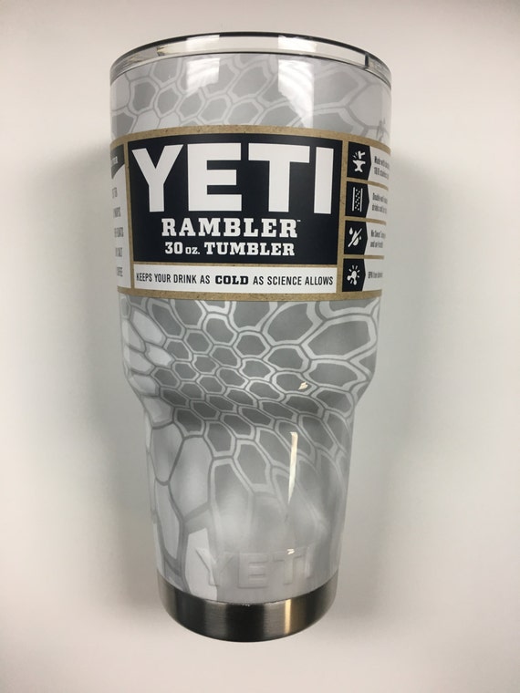 Custom Kryptek Yeti Camo Yeti Rambler with Magnaslide Lid Etsy