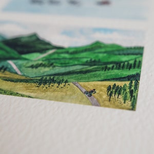 Explore Adventure Mountain Activities Giclée Print / Bucket List / Wanderlust / See the World image 9