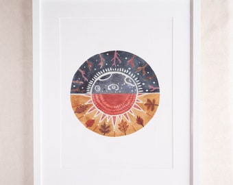 Herfst Equinox - Seizoensviering Art Print