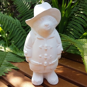 Officially licensed Paddington Bear ceramic figure front view
