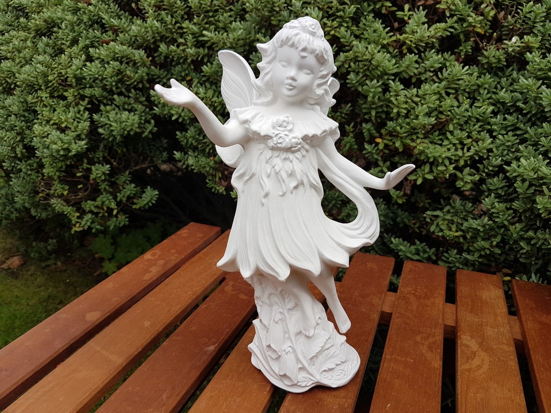 Paint Your Own Fairy Kit Ceramic Garden Fuchsia Fairy Etsy