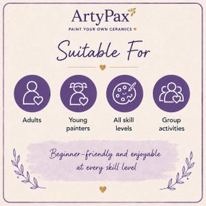 Who it is suitable for ArtyPax information card