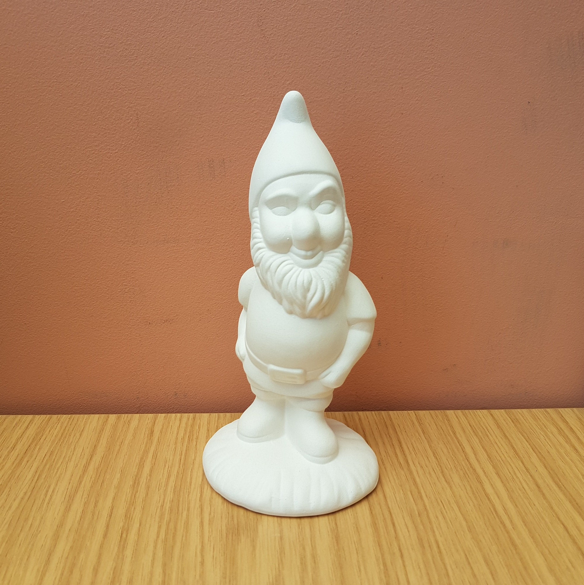 Paint Your Own Ceramic Gnome Kit Indoor Outdoor Garden Etsy