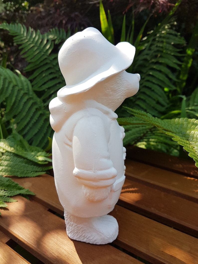 Officially licensed Paddington Bear ceramic figure right side view