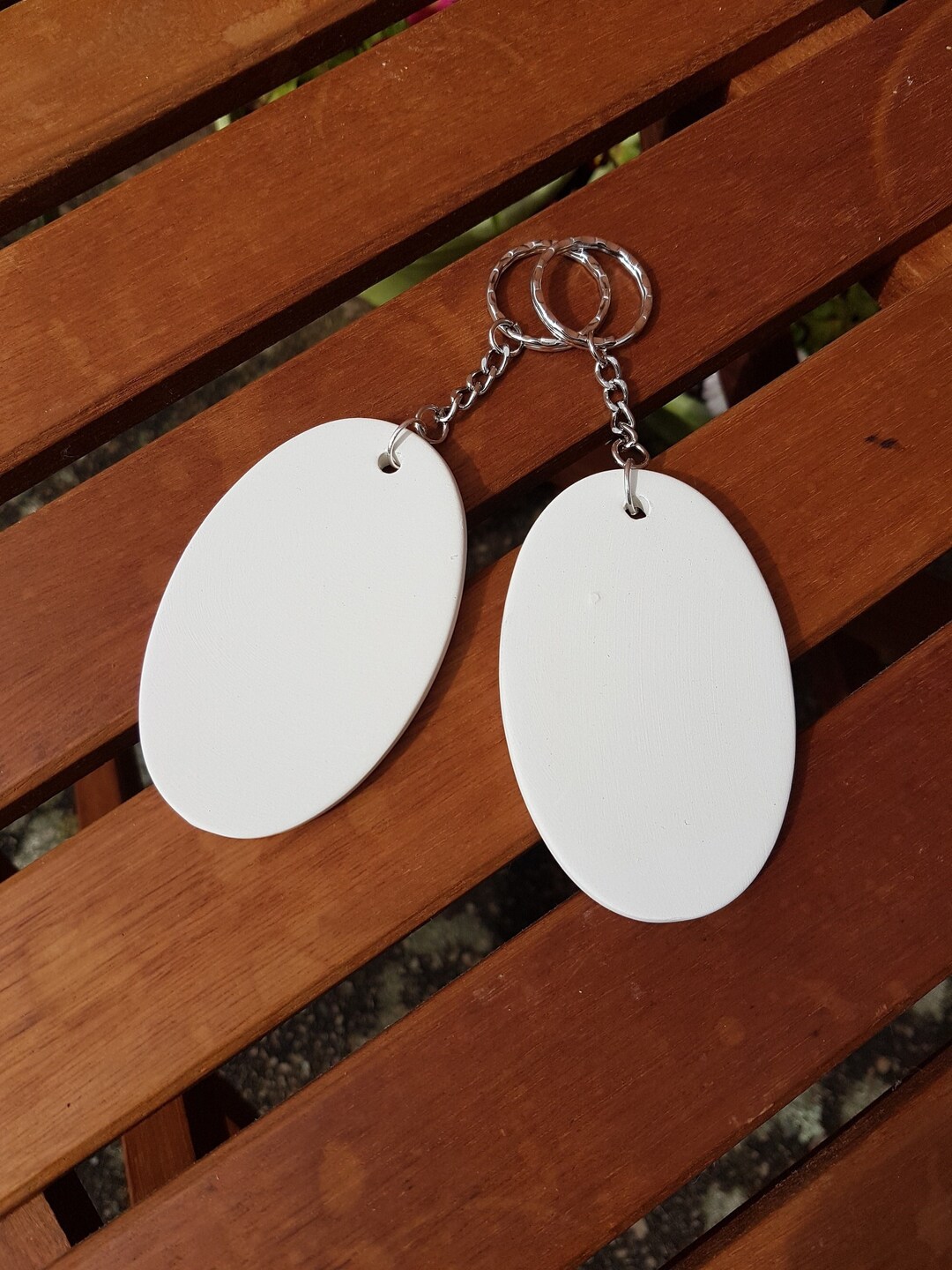Paint Your Own Keyring Pair Kit Set of 2 Bisque Ceramic Etsy Singapore