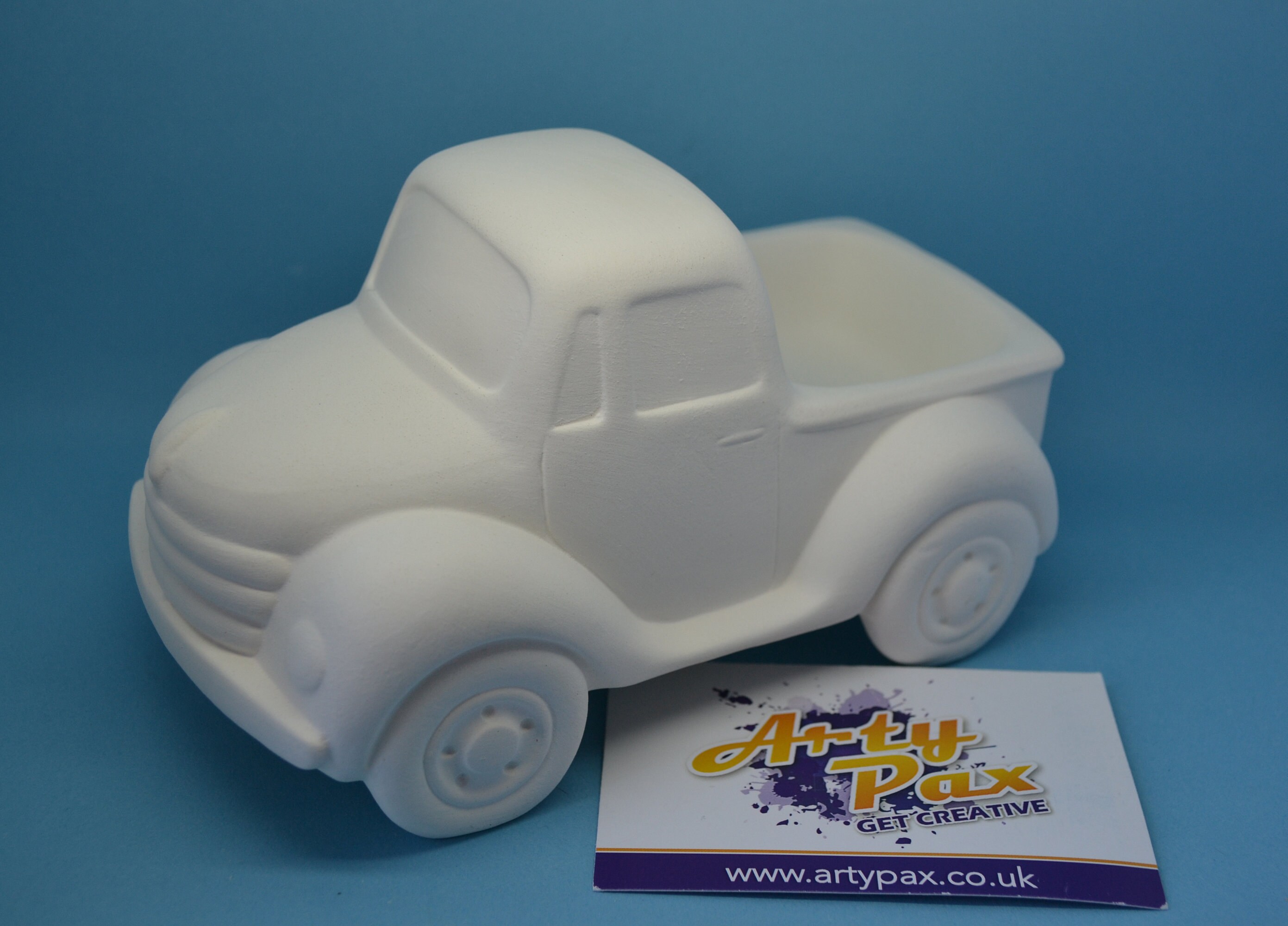 Ready To Paint Truck Ceramic Figure Freestanding Classic Etsy