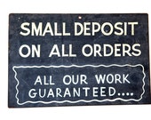 1950s Garage Chalkboard Sign – Vintage Dad Gift