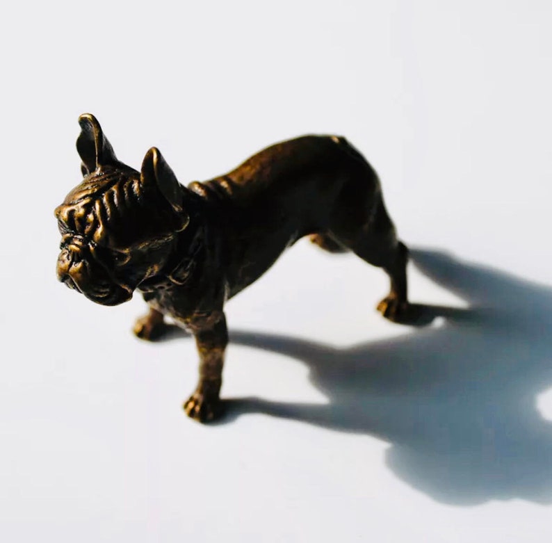 frenchie dog statue