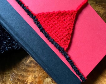 Crochet Book Thong Bookmark | Reader Gift