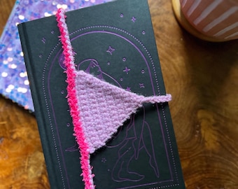 Crochet Thong Bookmark | Book Accessories | Reader Gift