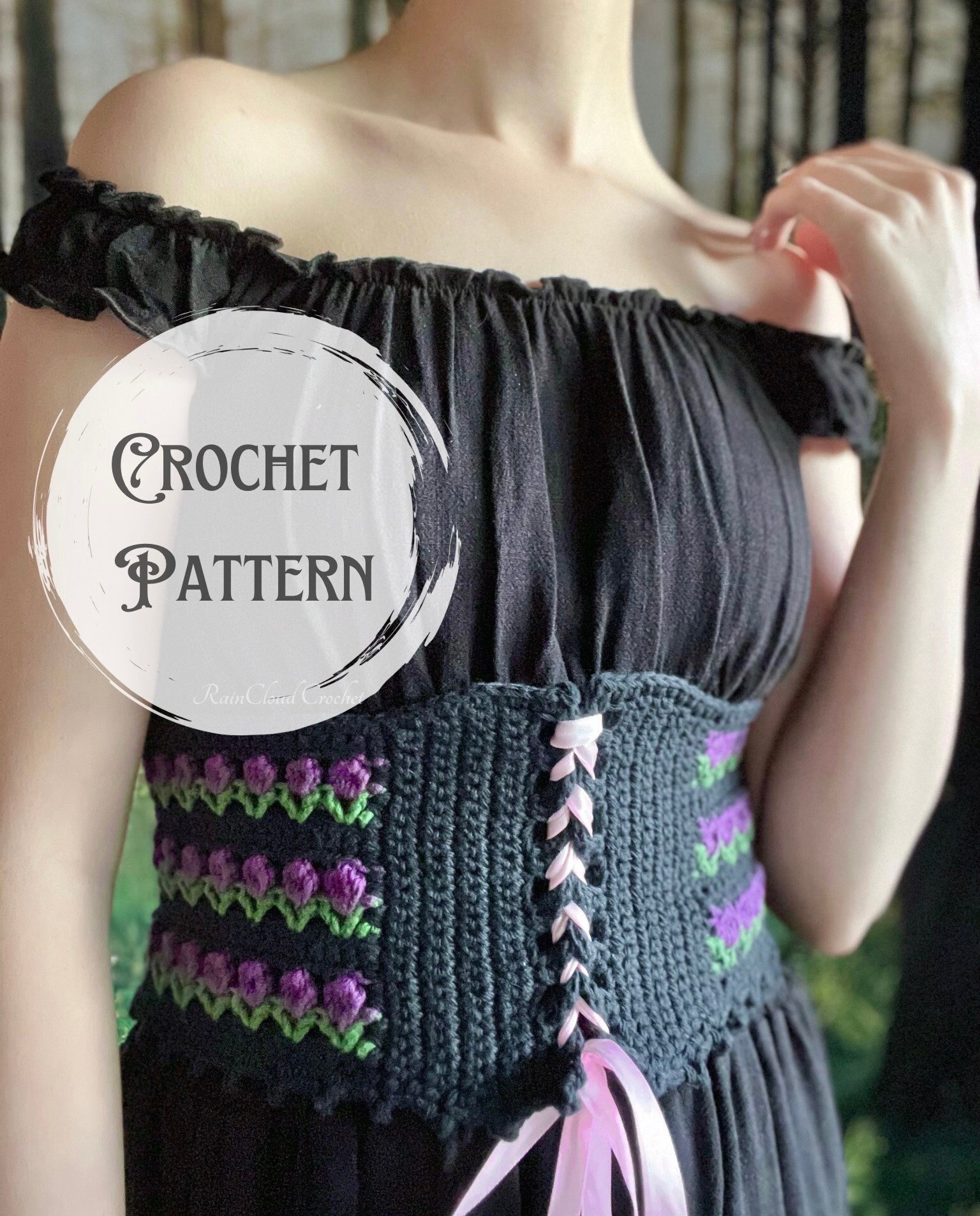 ? Tulip Flower Statement Belt FLOWERS Belt Buckle with Sausalito Belt Strap – Lesley Evers main image 2