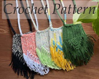 Mini vintage Dream Bag Pattern, Crochet digital pattern, Toddler crochet pattern, Toddler bag pattern