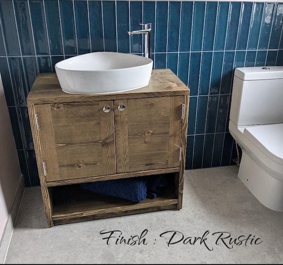 ANNA | Handmade Solid Timber Bathroom Furniture | Bathroom Cupboard | Bathroom Vanity Unit