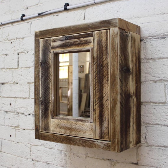 DARCY | Reclaimed Wood Mirror Cabinet