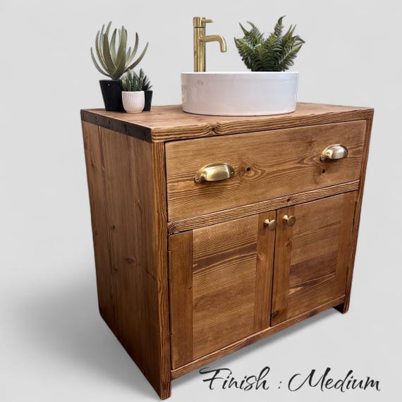GREGORY | Handmade Solid Timber Bathroom Furniture | Bathroom Cupboard | Bathroom Vanity Unit
