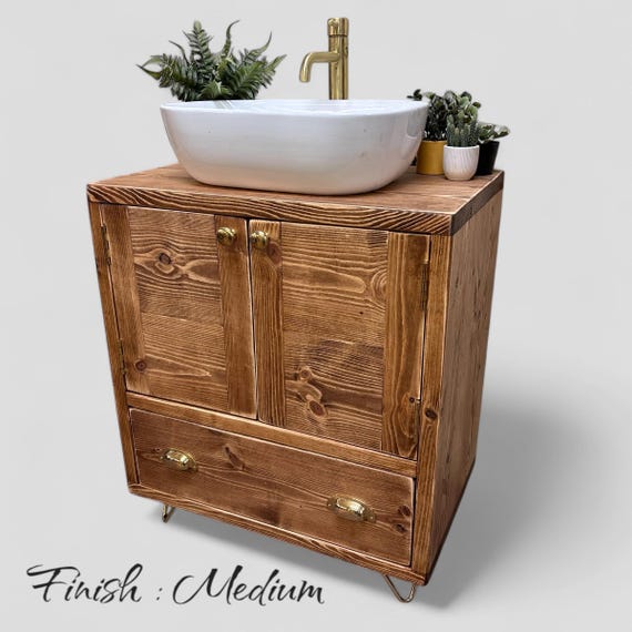 HEPWORTH | Handmade Solid Timber Bathroom Furniture | Bathroom Cupboard | Bathroom Vanity Unit