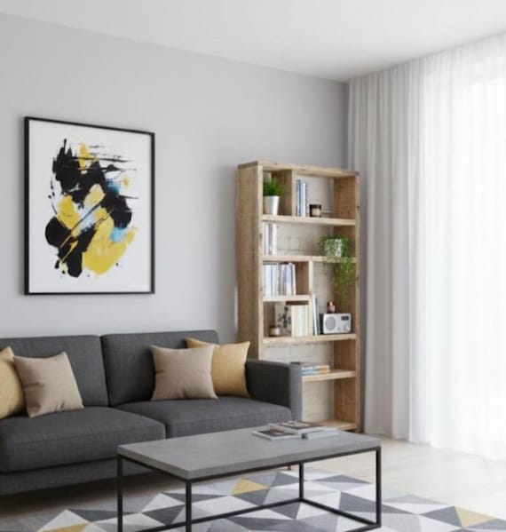 ERNST | Handmade Reclaimed Timber Bookcase | Bespoke Room Divider |  Solid Wood Bookcase