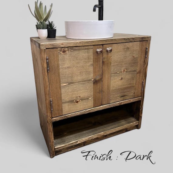 ANNA | Handmade Solid Timber Bathroom Furniture | Bathroom Cupboard | Bathroom Vanity Unit