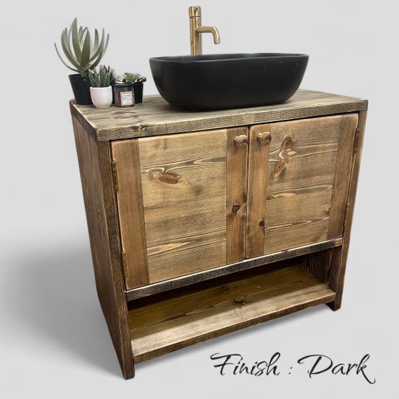 ANNA | Handmade Solid Timber Bathroom Furniture | Bathroom Cupboard | Bathroom Vanity Unit