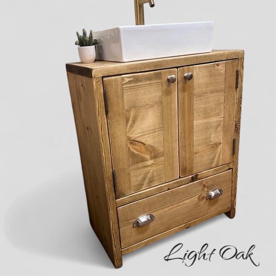 HENDRIX | Handmade Solid Timber Bathroom Furniture | Bathroom Cupboard | Bathroom Vanity Unit