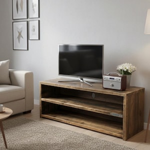 FREDERICK | Solid Reclaimed Timber |  Media Unit | TV Stand |