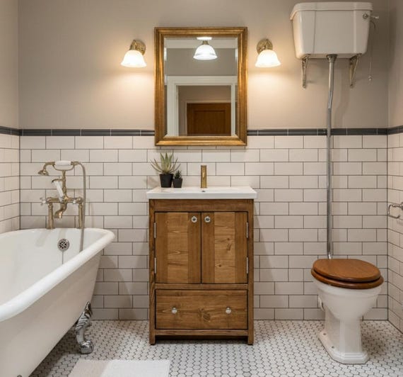 NORY 2 | Handmade Solid Timber Bathroom Furniture | Bathroom Cupboard | Bathroom Vanity Unit