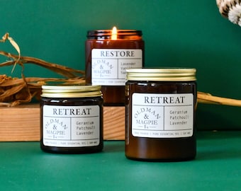 RETREAT | Pure Essential Oil Candle