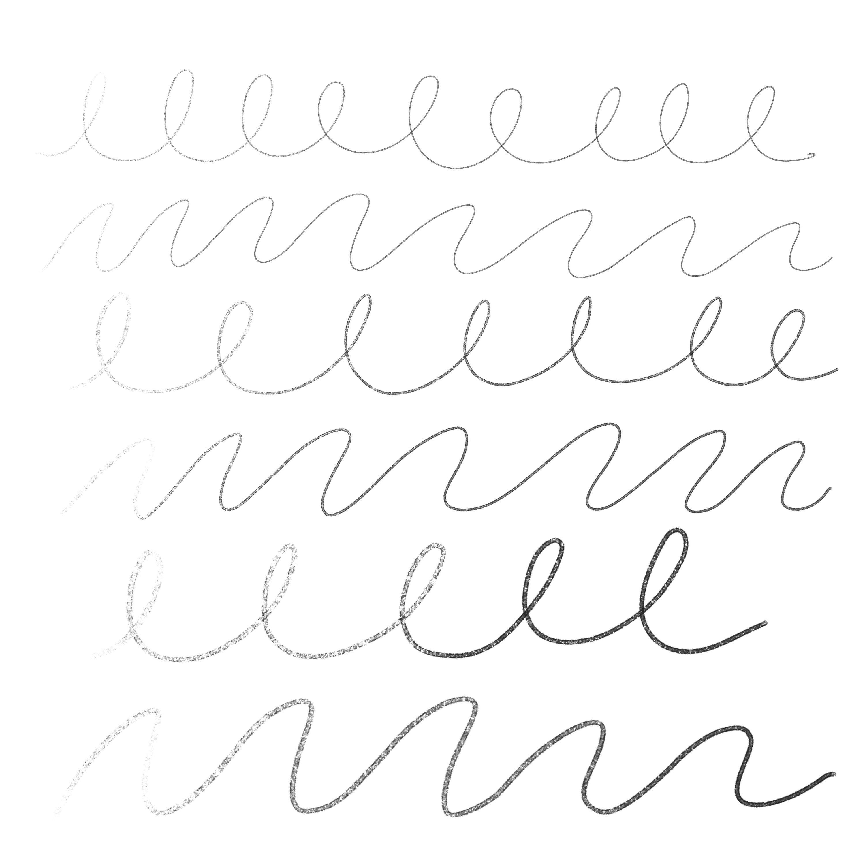 Procreate iPad Brush for Sketching Pencil Brush Procreate Etsy