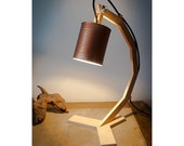 Wood lamp, table lamps, lamps, lighting, desk lamps, wood desk lamp, lights, desk lamp, houseware, handmade lamp, lamp,"Copper wave"